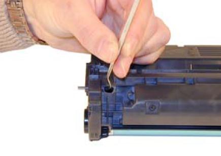 Инструкция по заправке картриджа HP LaserJet 1300 - №5 Как заправить HP 1300