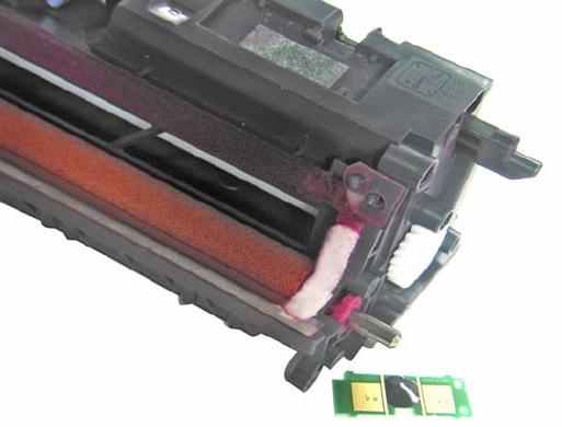 Инструкция по заправке картриджа HP Color LaserJet 2550 - №22 Как заправить HP 2550