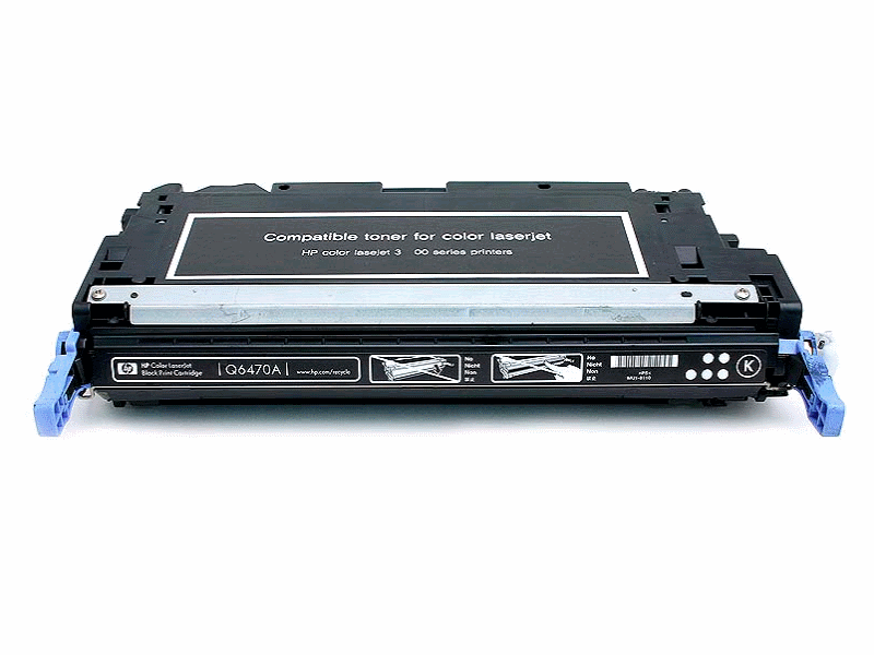 Заправка картриджа HP Q6470A Blaсk LaserJet-3505 / 3600 / 3800 6000 стр.