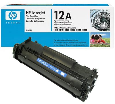Инструкция по заправке картриджа HP Q2612A - HP 12A