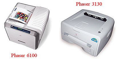 Офисные лазерники Phaser 6100 и 3130 от XEROX